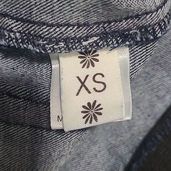 Show Me Your Mumu Berkeley Bells High-Waisted Flare Jeans In Rainstorm XS - Picture 9 of 10